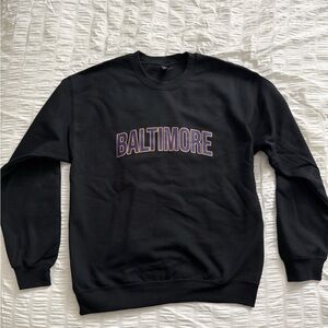 Baltimore Black Sweater